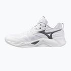 Кросівки волейбольні Mizuno Wave Momentum Pro white/metallic gray/black
