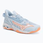 Кросівки гандбольні жіночі Mizuno Wave Mirage 5 blue finch/white