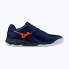 Кросівки тенісні чоловічі Mizuno Wave Enforce Court 2 CC beacon blue/lava orange/white