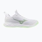 Кросівки волейбольні жіночі Mizuno Wave Luminous Pro white/aqua gray/ambrosia
