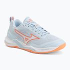 Кросівки гандбольні жіночі Mizuno Wave Stealth Elite blue finch/white