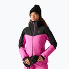Куртка лижна жіноча Dare2B Flurry III Jacket extreme pink/black
