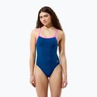 Купальник суцільний жіночий Speedo Solid Turnback denim teal
