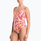 Купальник суцільний жіночий Nike V-Neck desert pink