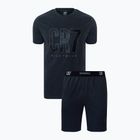 Чоловіча піжама CR7 Pyjama Short dark grey melange