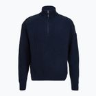 Светр чоловічий Dovre Ribbed Knit Half Zip navy