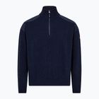Светр чоловічий Dovre Ribbed Knit Half Zip navy