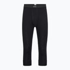 Штани термоактивні чоловічі Dovre Wool Long Johns 3/4 black
