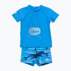 Футболка + шорти для плавання дитячі Color Kids Set azure/blue