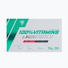 100% Vitamins & Minerals Trec комплекс вітамінів та мінералів 60 капсул TRE/611