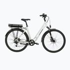 Велосипед електричний KROSS Sentio Hybrid 1.0 el. 504 Wh перлинний/чорний/глянцевий