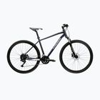 Велосипед кросовий KROSS Evado 5.0 синій/срібний/глянець