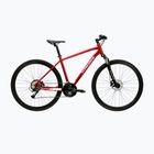 Велосипед кросовий KROSS Evado 4.0 бордовий/білий