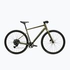 Велосипед гравійний KROSS Esker 1.0 FL зелений/графіт/глянцевий