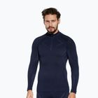 Кофта термічна чоловіча Brubeck Extreme Merino 1/3 Zip синій
