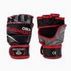 Рукавиці тренувальні для MMA та тренувань на мішку DBX BUSHIDO чорно-червоні E1V6-M