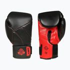 Боксерські рукавички для муай-тай DBX BUSHIDO "Hammer - Red" чорні/червоні