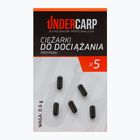 Грузила UnderCarp 5 шт. чорні UC407