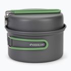 Набір посуду туристичного Rockland Travel Duo Anodized grey/green
