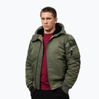 Чоловіча куртка Pitbull Sherpa Hooded Bomber olive