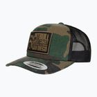 Чоловіча кепка Pitbull West Coast Mesh Snapback ,,Blood Dog" Camo Trucker дерево/чорний