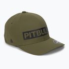 Чоловіча кепка Pitbull West Coast ,,Hilltop" Stretch Fitted оливкова