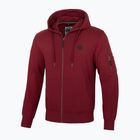 Кофта чоловіча Pitbull West Coast Everts Hooded Zip burgundy