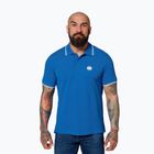 Футболка поло чоловіча Pitbull Polo Pique Stripes Regular royal blue