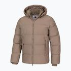 Куртка зимова чоловіча Pitbull Duncan Quilted Hooded dark sand