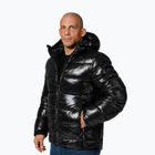 Чоловіча зимова куртка Pitbull Pepperwood Ribstop з м'яким капюшоном з капюшоном чорна