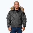 Куртка зимова чоловіча Pitbull Harvest Hooded Bomber graphite