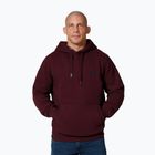 Чоловічий світшот Pitbull з маленьким логотипом з капюшоном бордовий