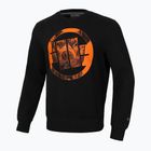 Кофта чоловіча Pitbull West Coast Crewneck Orange Dog 24 black