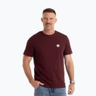 Футболка чоловіча Pitbull Small Logo dark burgundy