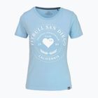 Футболка жіночі Pitbull Heartie light blue