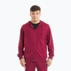 Кофта чоловіча Pitbull Tape Nugget Hooded Zip Sweatshirt burgundy