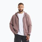 Кофта чоловіча Pitbull Lancaster 2 Hooded Zip Sweatshirt washed burgundy