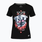 Футболка жіноча Pitbull Fur Ever Love black