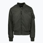 Куртка чоловіча Pitbull Hacket Washed Bomber dark green