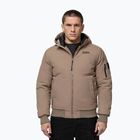 Куртка зимова чоловіча Pitbull Balboa 2 Hooded dark sand