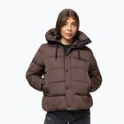 Куртка зимова жіноча Pitbull Amalia Padded Hooded dark chocolate