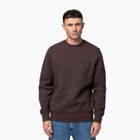 Кофта чоловіча Pitbull Small Logo Crewneck dark chocolate