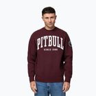 Кофта чоловіча Pitbull Norton Crewneck dark burgundy