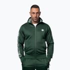 Чоловіча спортивна куртка Pitbull Trackjacket Tape Logo Terry Group bottle green