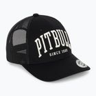 Кепка чоловіча Pitbull Mesh "Pitbull Norton" Trucker Low Profile black/black