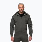 Кофта чоловіча Pitbull Sampson Hooded Zip Sweatshirt grey/green