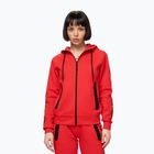 Кофта жіноча Pitbull Explory Tape Hooded Zip fluo/red