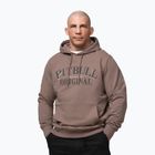 Кофта чоловіча Pitbull Midnight Sweatshirt Hooded brown savana