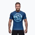Футболка чоловіча Pitbull Rashguard Logo Palms blue
