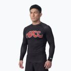 Чоловіча рашгард з довгим рукавом Pitbull ADCC Rashguard black